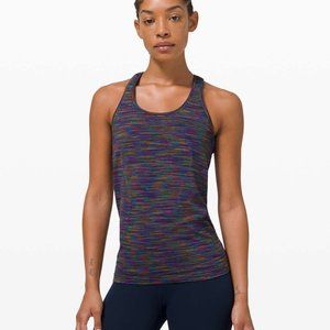 Lululemon Swiftly Tech Racerback 2.0 *Love Rainbow size 6